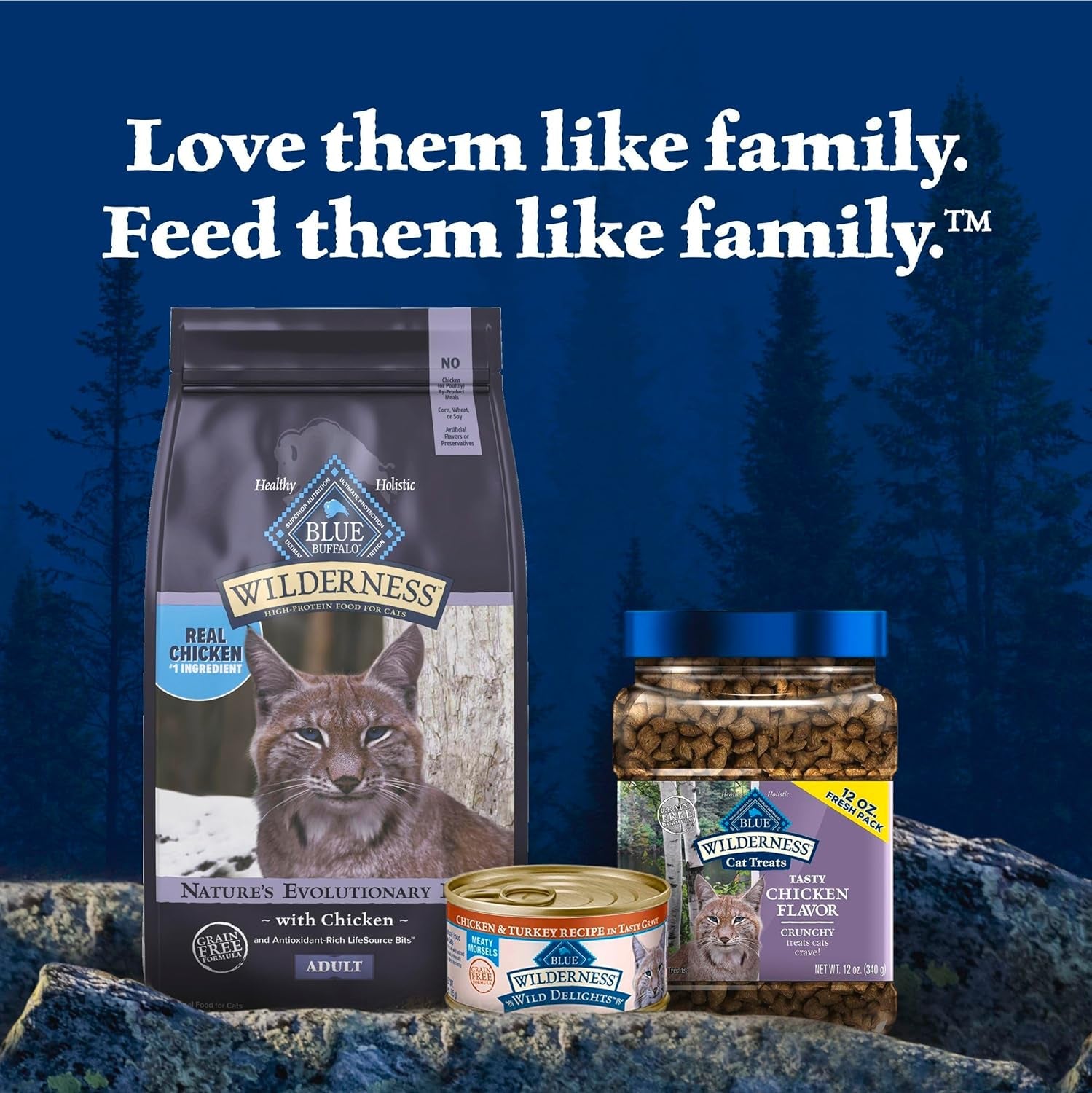 Wilderness Nature'S Evolutionary Diet High-Protein, Grain-Free Natural Dry Food for Adult Cats, Chicken, 6-Lb. Bag